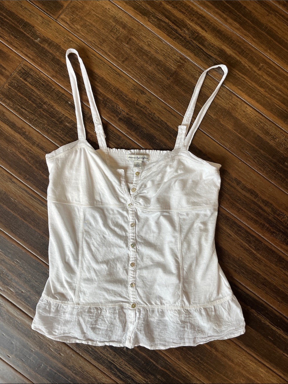 Sweetest A&E White Tank